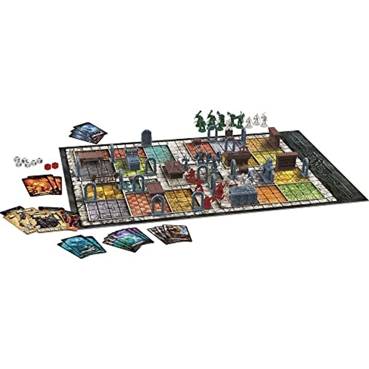 Avalon Hill HeroQuest, Dungeon Abenteuerspiel für 2 bis 5 Spieler ab 14 Jahren, mit 65+ Miniaturen und beeindruckenden Illustrationen – Bild 3