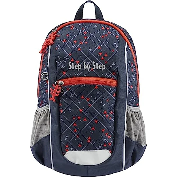 Step by Step Rucksack KIGA Maxi „Fire Truck Finn“, ergonomischer Rucksack für Kinder ab 3 Jahren, höhenverstellbarer Brustgurt, 10 l, rot – Bild 3