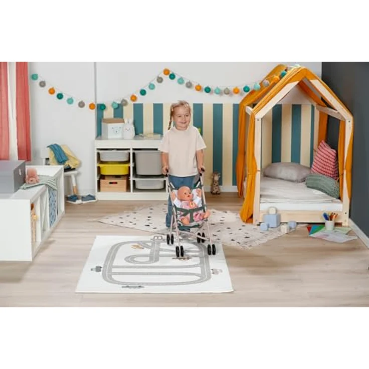 Baby Born Puppenbuggy Dschungel-Design, mit Tasche – Bild 6