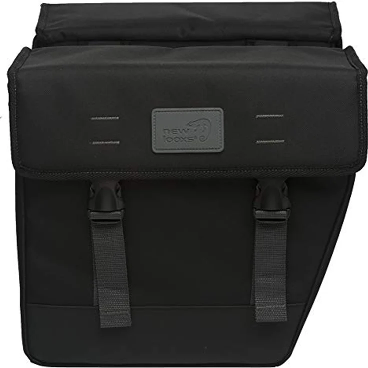 New Looxs Origin Double Hybrid Gepäckträgertasche, Black, 36 x 33 x 15 cm – Bild 2