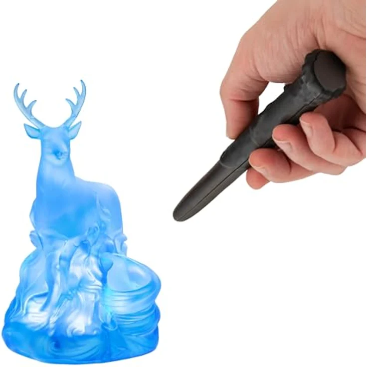 Paladone Harry Potter Patronus Leuchte mit Zauberstab Steuerung, Sammelfigur – Bild 2