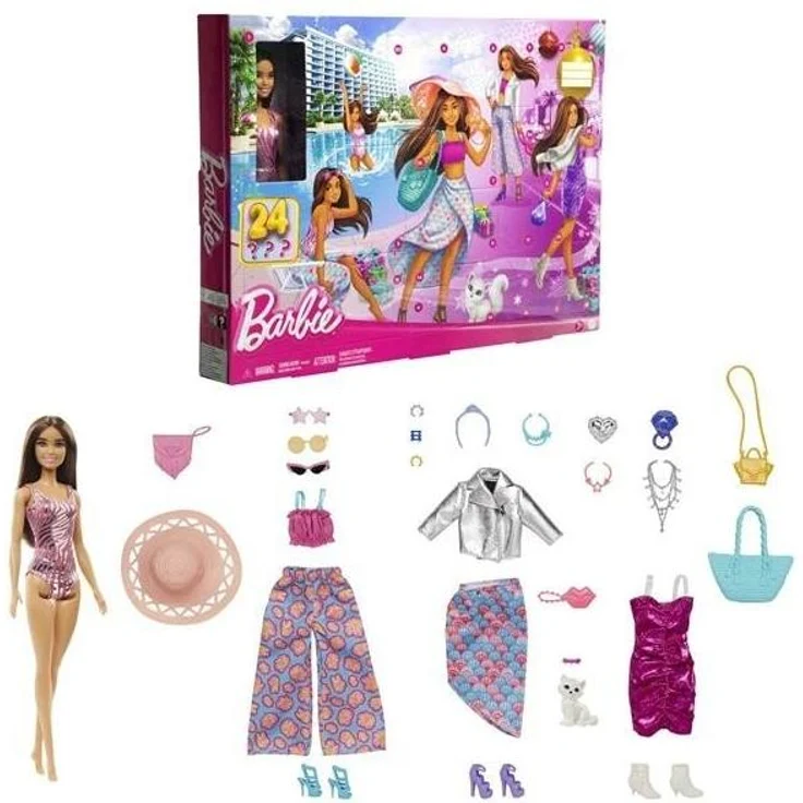 Mattel ADVENTKALENDER BARBIE FAB HKB09 – Bild 2