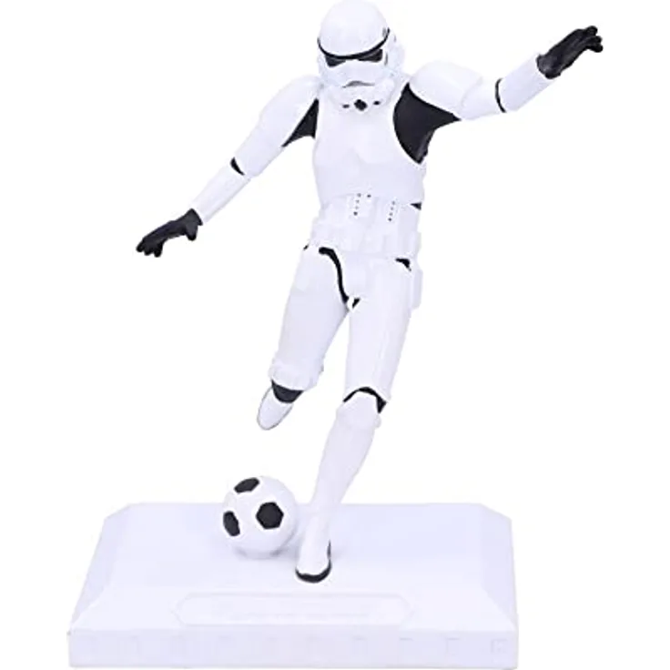 Nemesis Now Star Wars - Original Stormtrooper - Handbemalte Sammelfigur mit Ball, weiß
