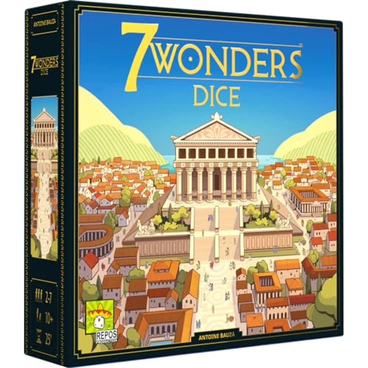 Asmodee 7 Wonders Dice, Brettspiel für Strategen, 10 Jahre, 25 Minuten Spielzeit – Bild 3