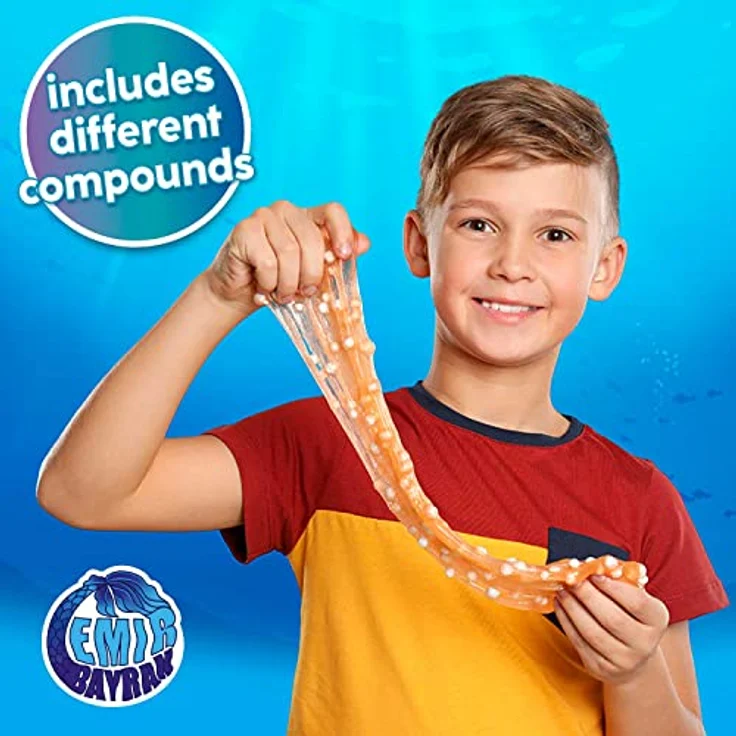 CRAZE Adventskalender Kinder, Tiktok-Star Emir Bayrak Mermaid Spielzeug Weihnachtskalender Kinder mit INKEE Badekugeln, Compund Mix und exklusivem Content - 40522 Multicolor – Bild 3