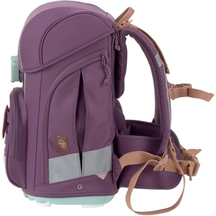 LÄSSIG Schulranzen Set Unique Boxy 7-teilig "Purple" – Bild 7
