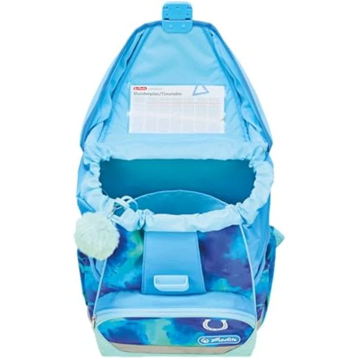 Herlitz Schulranzen Set 6-teilig Lucky Horse Ultralight XL, Ergonomische Schultasche für 1. Klasse, 22 L Volumen, wasserabweisend, inkl. Etui und Sportbeutel – Bild 5