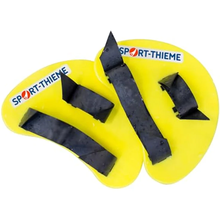 Sport-Thieme Finger-Paddles, unzerbrechlich, formstabil, für Technik- und Krafttraining aller Schwimmstile, wasserabweisend, Kunststoff – Bild 1