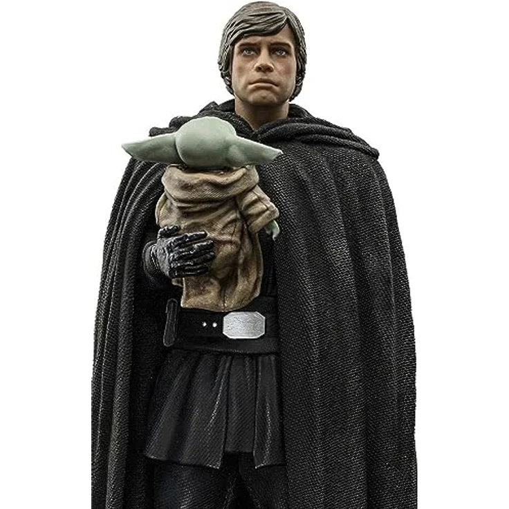Star Wars - Luke Skywalker et Grogu - Statuette ArtScale 1/10, 21 cm – Bild 2