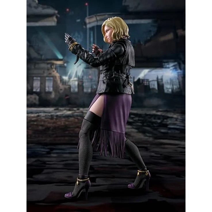 TAMASHII NATIONS Tekken 8 S.H. Figuarts Actionfigur Nina Williams, 15 cm, mit austauschbarem Zubehör und detailliertem Kostümdesign – Bild 4