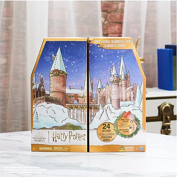 Wizarding World Harry Potter Magical Minis Adventskalender 2023 mit Mini-Zauberstab, 3 Spielfiguren und weiteren Überraschungen, Spielzeug für Kinder ab 6 Jahren, Fanartikel – Bild 2