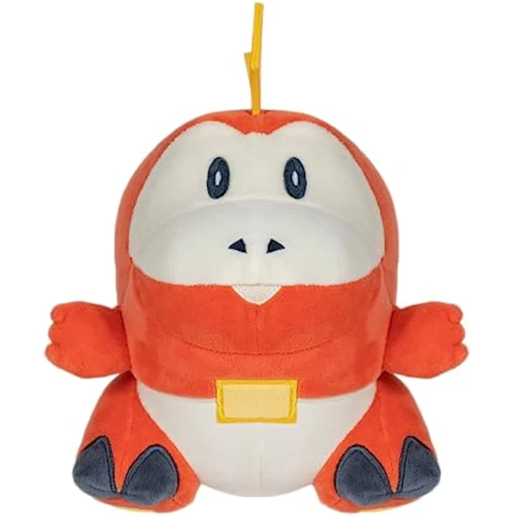 Pokémon PKW3350 Kuscheltier - Fuecoco 20 cm, offizielles Produkt, niedlich und ultraweich – Bild 1
