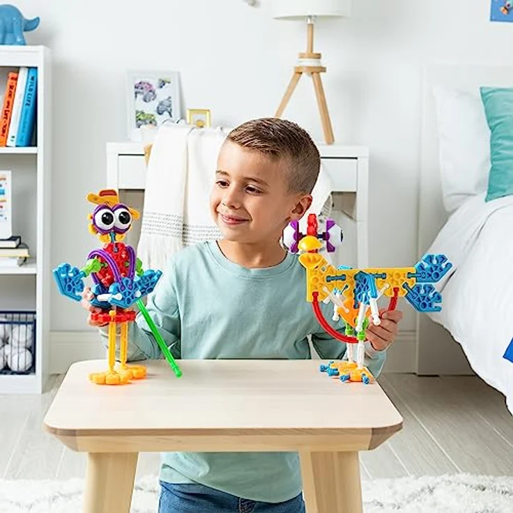 K'Nex Kid K'NEX Farmin' Friends 20 Model Building Set 61pc, Bauernhofthematik, lehrreich, ab 3 Jahren – Bild 3