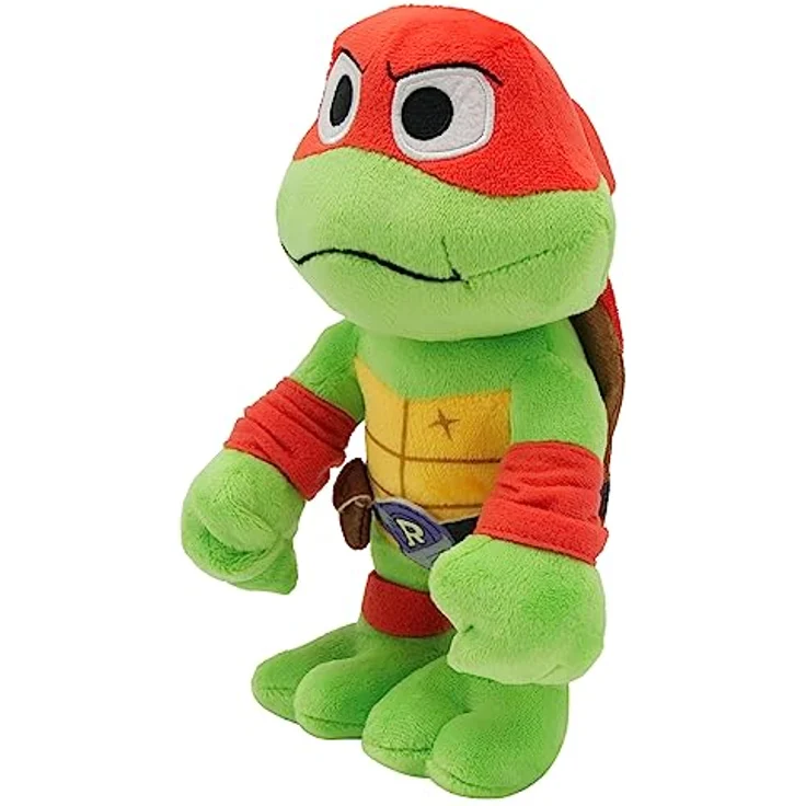 Mattel TEENAGE MUTANT Ninja Turtles Mutant Mayhem - 20 cm Raphael Plüschfigur zum Kuscheln und Spielen, tolles Geschenk für TMNT-Fans ab 3 Jahren, HRC79 – Bild 5