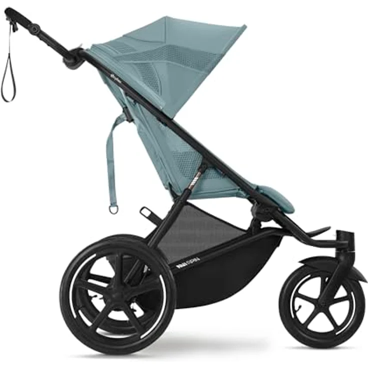 Cybex Gold AVI SPIN Kinderwagen, ab Geburt bis 4 Jahre, City-, All-Terrain- und Jogging-Buggy, Stormy Blue, ultrakompakt faltbar, max. 22 kg – Bild 2