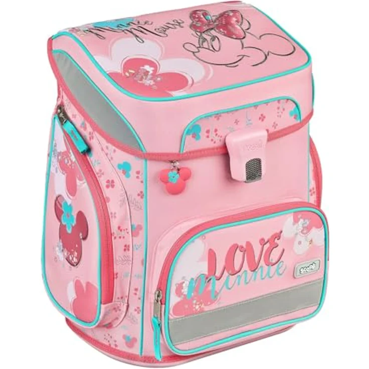 Scooli EasyFit Schulranzen Set 5-TLG. Minnie Mouse, wasserabweisend mit ergonomischem Design – Bild 3