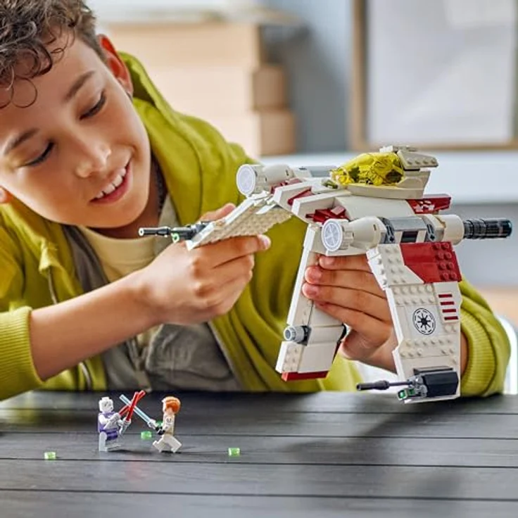 LEGO Star Wars 75432 V-19 Torrent-Sternjäger, 567-teiliges Set mit beweglichen Flügeln und Shootern, für Kinder ab 9 Jahren – Bild 6