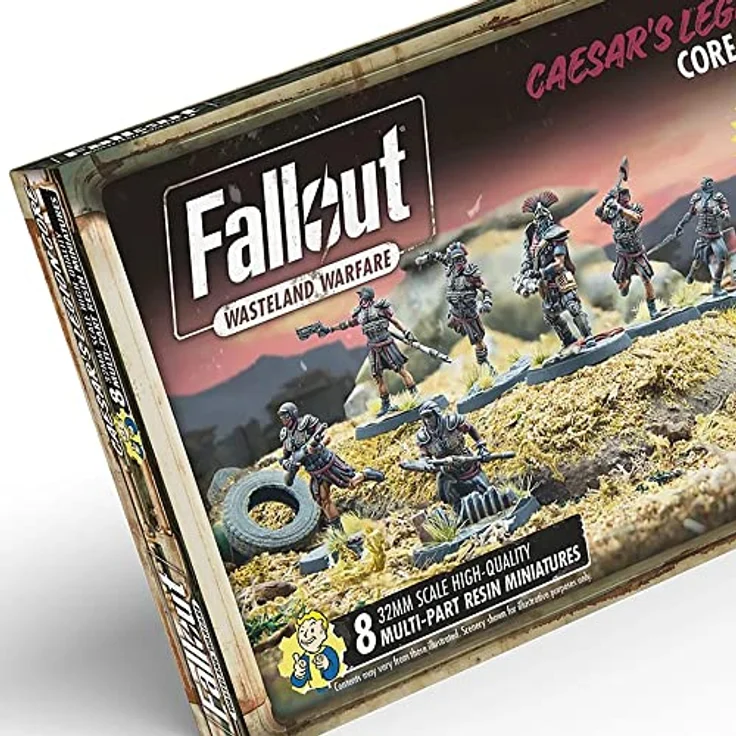 Modiphius Fallout: Wasteland Warfare - Caesar/'s Legion: Core Box, Sammelfiguren für Strategiespiele mit thematischer Anlehnung an die Mojave-Wüste – Bild 4