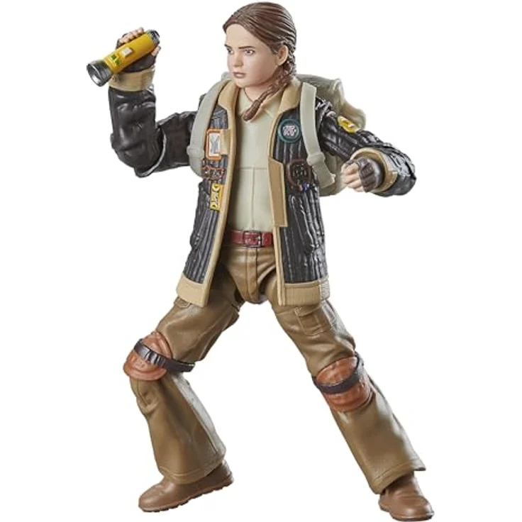 Star Wars The Black Series Fern, Skeleton Crew Action-Figur mit Rucksack und Taschenlampe, 15 cm – Bild 4