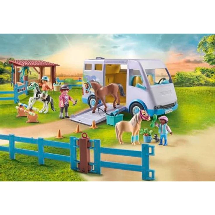 Playmobil® Konstruktions-Spielset Mobile Reitschule (71493), Horses of Waterfall, (109 St), Made in Europe - Preisvergleich – Bild 3
