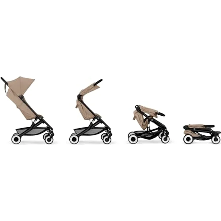 Cybex Gold Buggy AGIS, Leichter Handgepäck-Buggy für Kinder von 6 Monaten bis 4 Jahren, max. 22 kg, Almond Beige – Bild 3