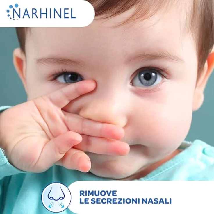 NARHINEL Narhinel Nasensauger, einfache Bedienung, hochwertige Qualität, langlebig, Azurblau – Bild 3