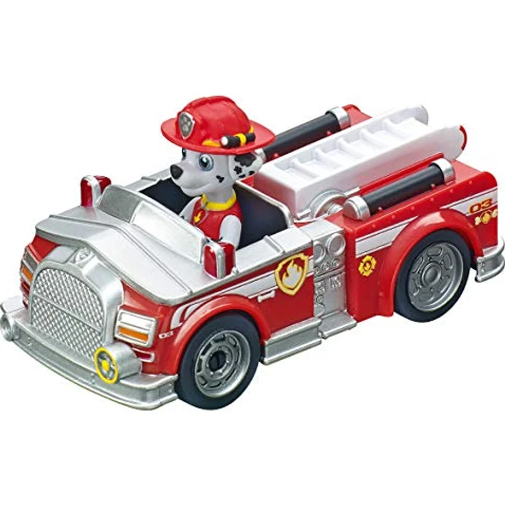 Carrera First PAW Patrol, Race 'N' Rescue Rennbahn, 3,5 Meter mit Licht-, Sound- & Musikeffekten, interaktive Funktionen – Bild 3