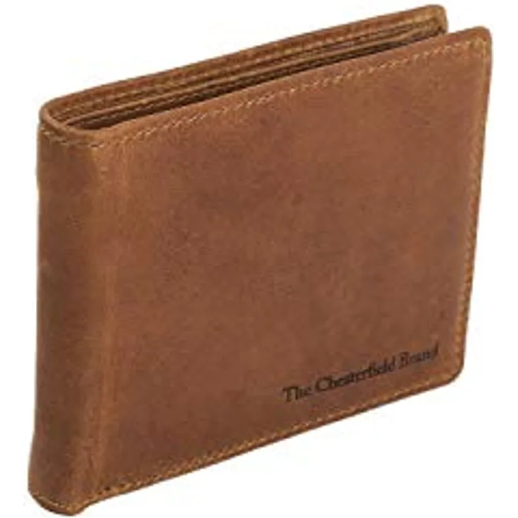 The Chesterfield Brand Leder Portemonnaie Cognac Walid RFID Safe
