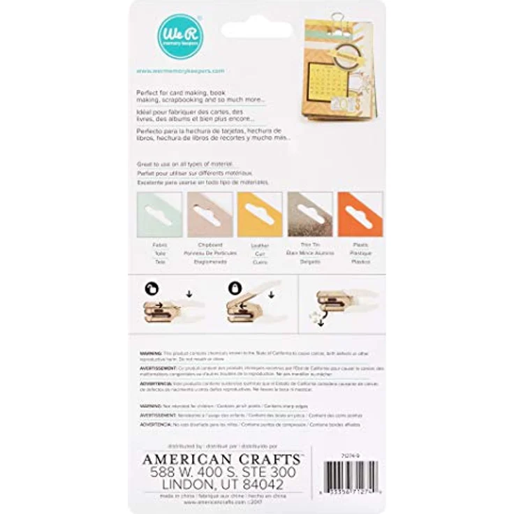 We R Memory Keepers | Crop-A-Dile power punch euro hook - Preisvergleich – Bild 4