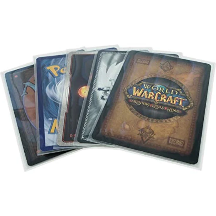 Arkero-G 50 Standard Matt Card Sleeves Transparent / Clear Kartenhüllen z. B. für MTG Magic & Pokemon Karten – Bild 2