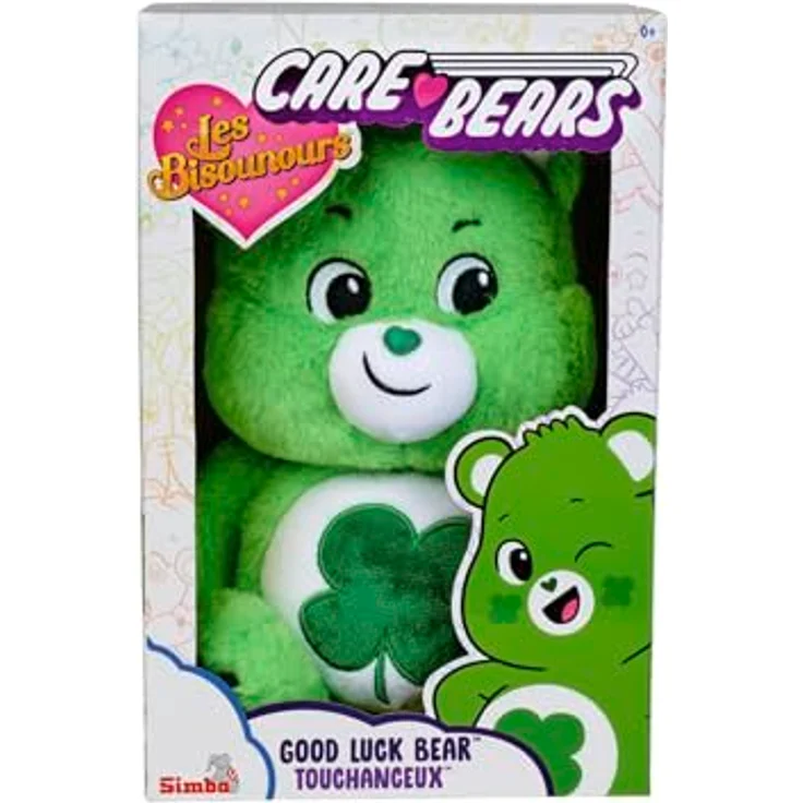Simba Glücksbärchi, 35cm, Grün - Care Bears Plüschfigur – Bild 4