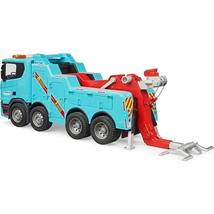 bruder Berge- und Abschlepp LKW Scania Super 560R, Spielzeugauto mit Licht- und Soundmodul – Bild 5