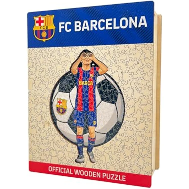 Iconic Puzzles Barcelona Pedri Holzpuzzle L, 500 Teile – Bild 4