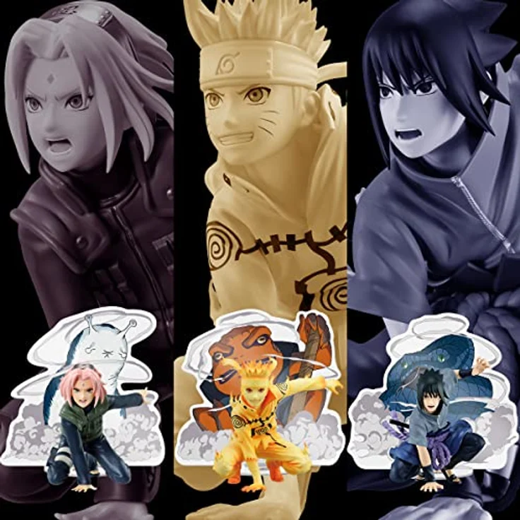 Banpresto NARUTO SHIPPUDEN - Haruno Sakura - PVC Sammelfigur, 9 cm, detailreiche Ausführung – Bild 8