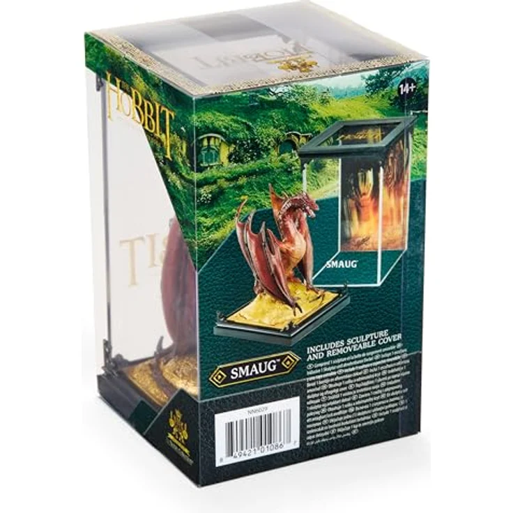 Noble Collection Herr der Ringe Diorama Figure Smaug, 17 cm, PVC-Figur – Bild 7