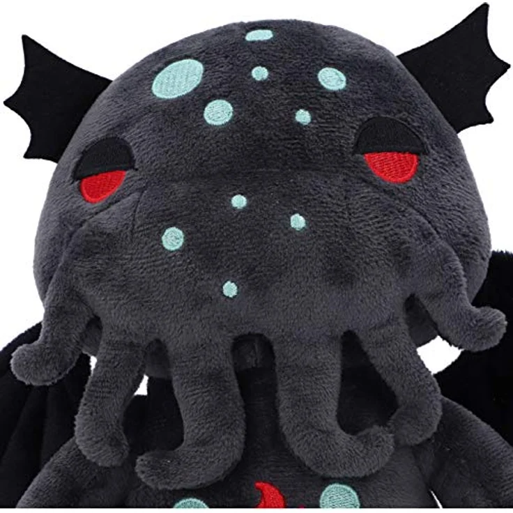 Nemesis Now Fluffy Fiends Cthulhu Plüschtier, 20 cm, schwarz, weiche Haptik, ideale Ergänzung für alternative Läden – Bild 5