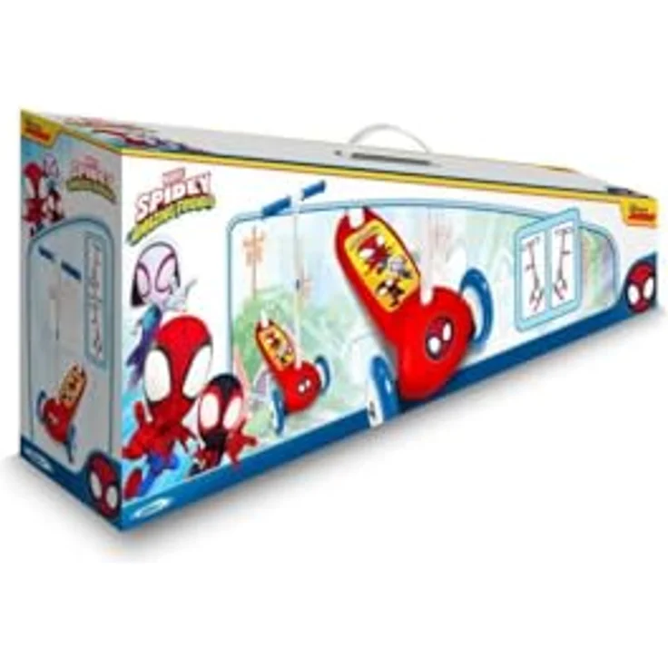 Marvel Roller Stamp Spidey, Scooter mit 3 Rädern und Bremsen – Bild 3