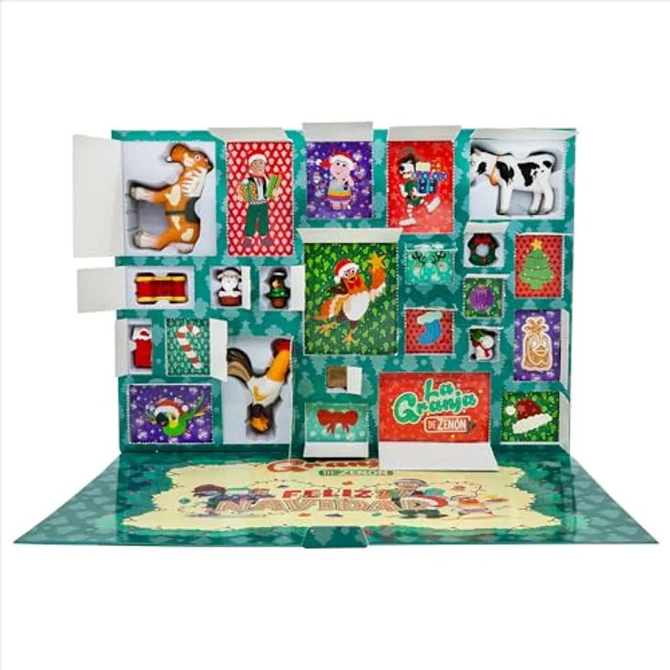 Bandai Zeno Farm Adventskalender TO86010, mit 24 Überraschungen, Spielzeug und Minifiguren, für Jungen und Mädchen – Bild 2