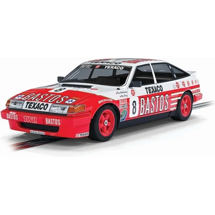 Scalextric 560004299 Rover Vitesse 1986 Donington HD, Modellbausatz im Maßstab 1:32 mit Beleuchtung