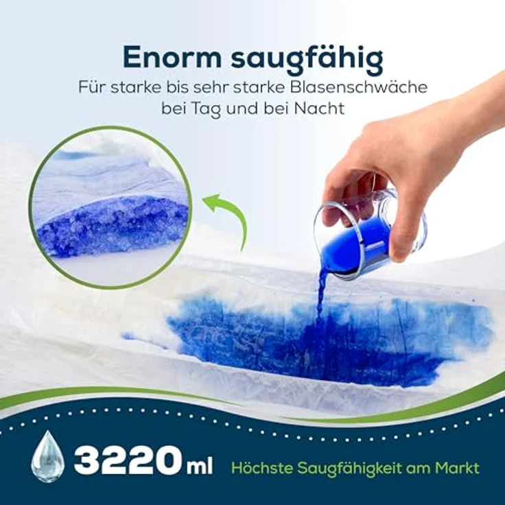 Sensalou Windeln Inkontinenz Pants Erwachsene Erwachsenenwindeln Hoeschenwindel Gr. XL (22-St), für starke Blasenschwäche – Bild 6