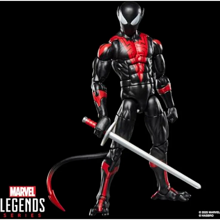 Hasbro Marvel Legends Series Uncanny Spider-Man (Nightcrawler), Retro Comics Action-Figur mit 5 Accessoires, 15 cm – Bild 3