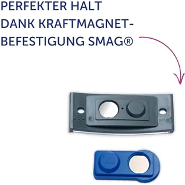 AVERY Zweckform Namensschilder mit Magnet, 7,0 x 3,0 cm, 10er Set mit auswechselbaren Einsteckschildern – Bild 5