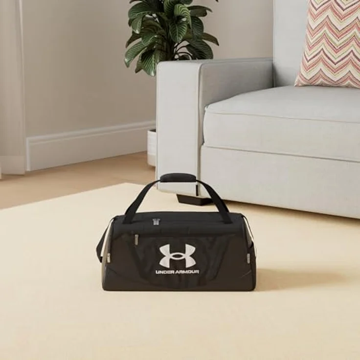 Under Armour® Sporttasche UA UNDENIABLE 5.0 DUFFLE MD, leichte und robuste Kindersporttasche in bewährter Qualität, schwarz - Preisvergleich – Bild 4