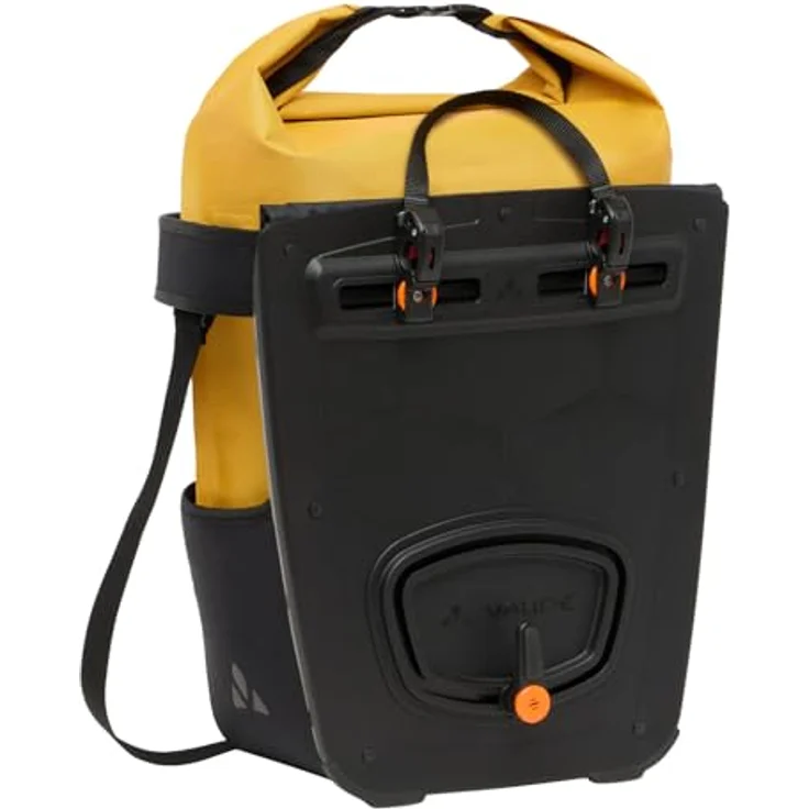 VAUDE Urban Cargo, Kinderfahrradtasche mit wasserdichtem, recyceltem Transportbeutel – Bild 2