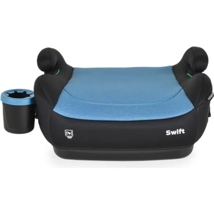 Cangaroo Swift Kindersitzerhöhung, Autositz für Kinder 125-150 cm, mit Armlehne und Getränkehalter, ab 4 bis 12 Jahre – Bild 3