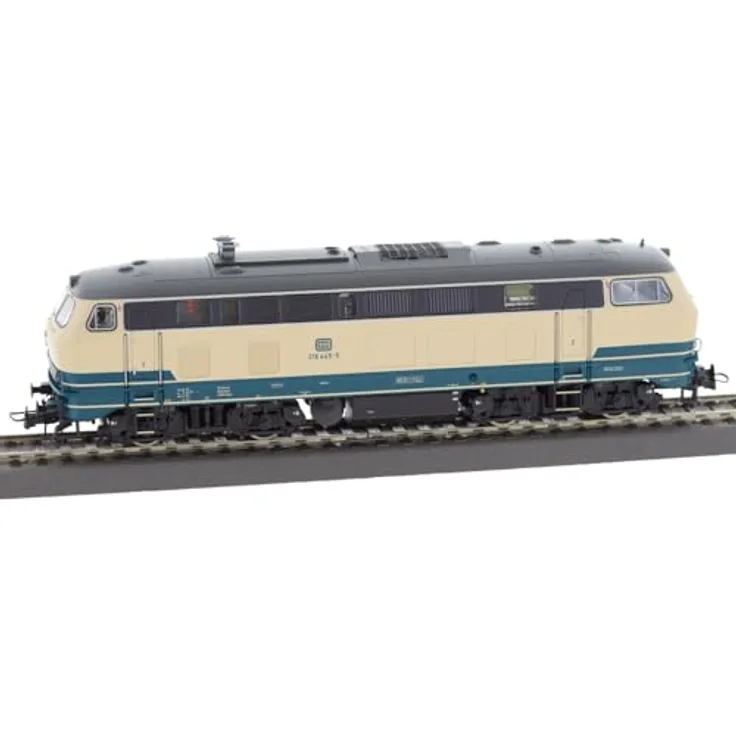 Roco 7300041 H0 Diesellok 218 445-5 der DB, Detailgetreue Modelleisenbahn mit digitalem Antrieb und soundmodul
