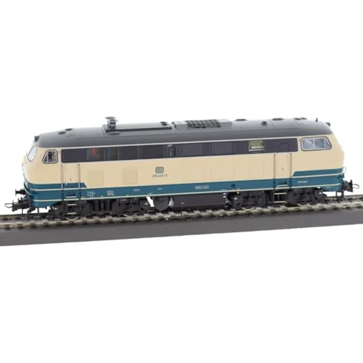 Roco 7300041 H0 Diesellok 218 445-5 der DB, Detailgetreue Modelleisenbahn mit digitalem Antrieb und soundmodul – Bild 1