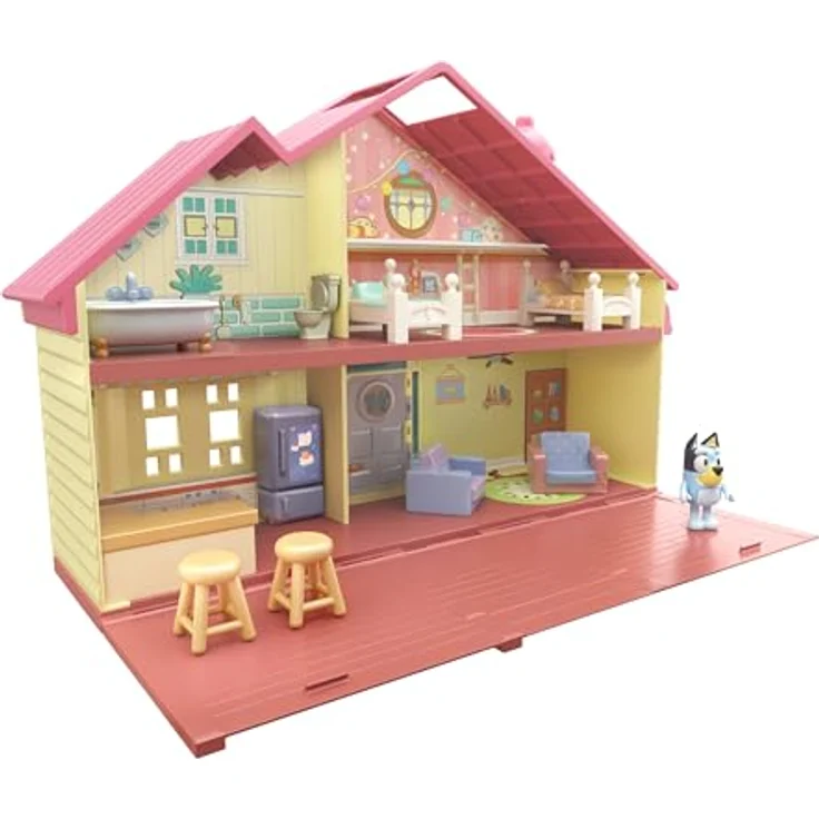 Moose Puppenhaus Bluey- Spielhaus, inklusive Bluey-Figur – Bild 4