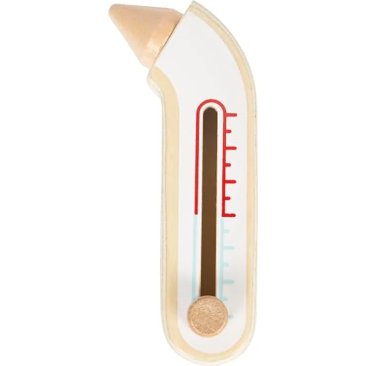 Small Foot Arzt Spielset, medizinisches Zubehör aus Holz, für Kinder ab 3 Jahren, Mehrfarbig, inkl. Stethoskop, Otoskop und mehr – Bild 5