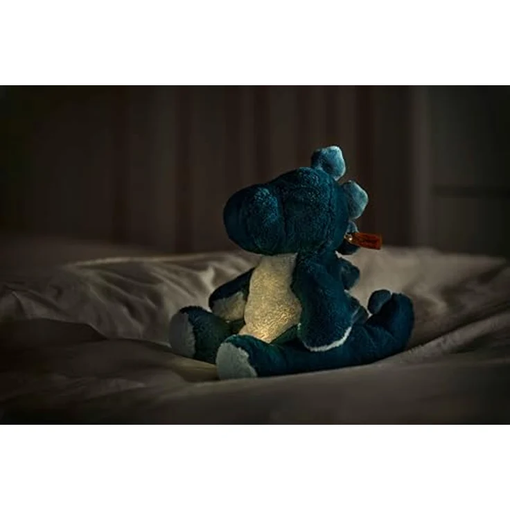 Steiff Spott Stegosaurus Kuscheltier, 28 cm, kuschelweicher Plüsch, Grün/Petrol – Bild 5